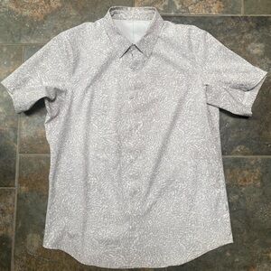Lululemon Patterned Button-Down Shirt